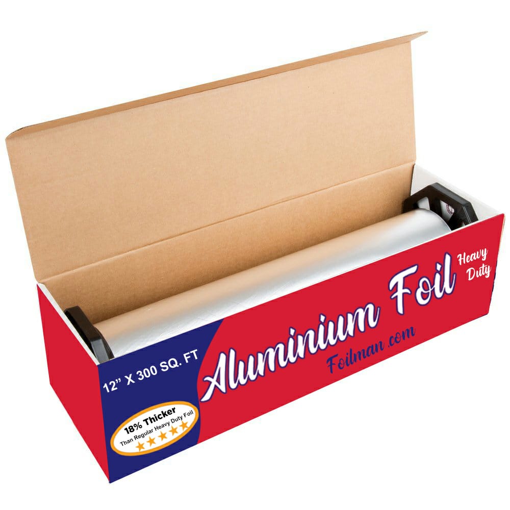Aluminum Foil Roll 300mm width (25 SQ) Ft Heavy Duty Aluminum Foil